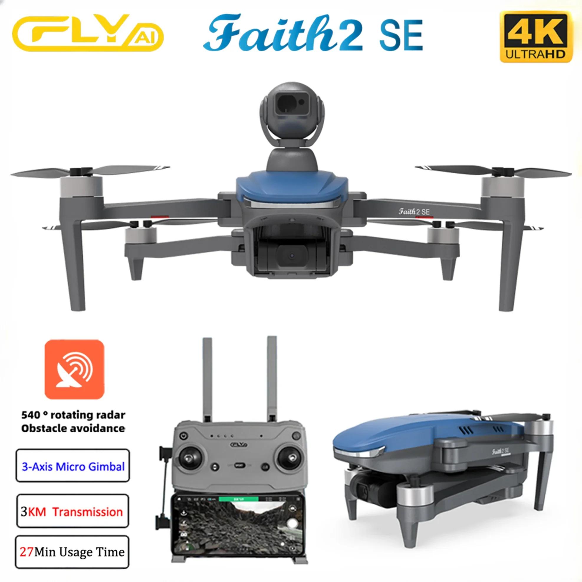 Jjrc Drone X12 - Fé 2 SE com 540 °