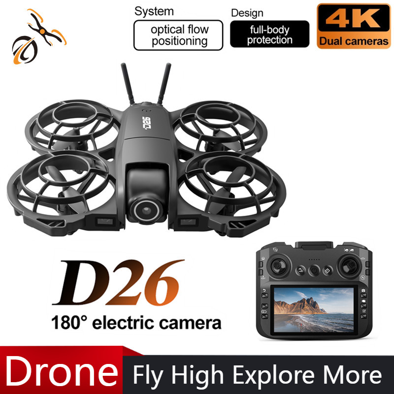 Drone Controller Screen - Drone D26 4K Aéreo HD 180
